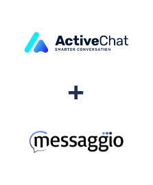 Integração de ActiveChat e Messaggio