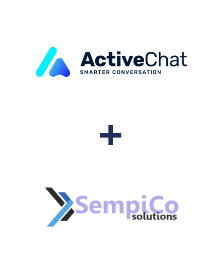 Integração de ActiveChat e Sempico Solutions
