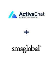 Integração de ActiveChat e SMSGlobal