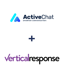 Integração de ActiveChat e VerticalResponse