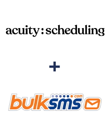 Integração de Acuity Scheduling e BulkSMS