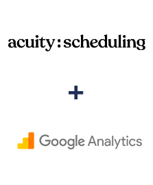 Integração de Acuity Scheduling e Google Analytics