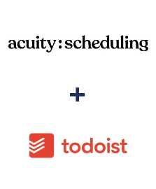 Integração de Acuity Scheduling e Todoist