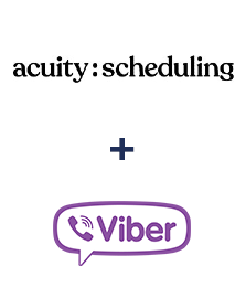 Integração de Acuity Scheduling e Viber