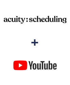 Integração de Acuity Scheduling e YouTube