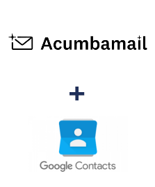 Integração de Acumbamail e Google Contacts