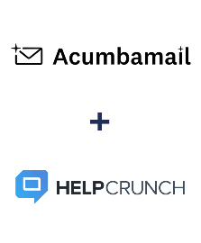 Integração de Acumbamail e HelpCrunch