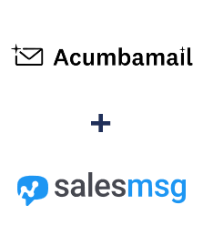 Integração de Acumbamail e Salesmsg
