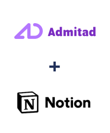 Integração de Admitad e Notion