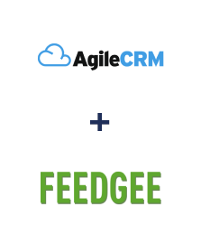 Integração de Agile CRM e Feedgee