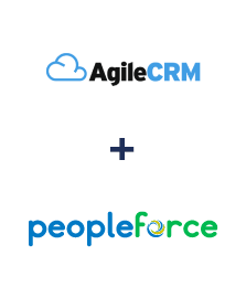 Integração de Agile CRM e PeopleForce