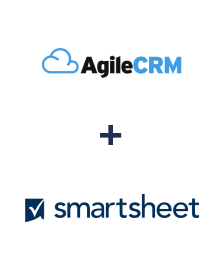Integração de Agile CRM e Smartsheet