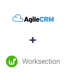 Integração de Agile CRM e Worksection