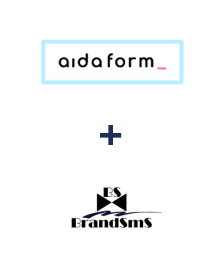 Integração de AidaForm e BrandSMS 