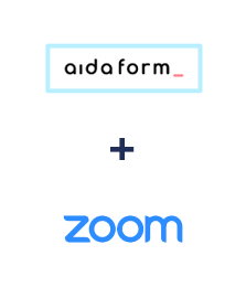 Integração de AidaForm e Zoom