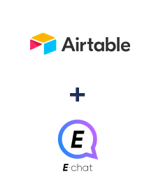 Integração de Airtable e E-chat