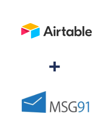 Integração de Airtable e MSG91