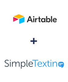 Integração de Airtable e SimpleTexting