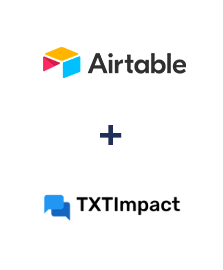 Integração de Airtable e TXTImpact