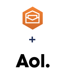 Integração de Amazon Workmail e AOL