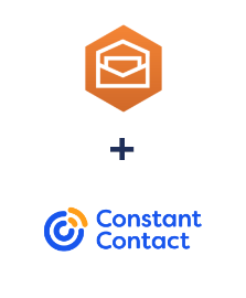 Integração de Amazon Workmail e Constant Contact