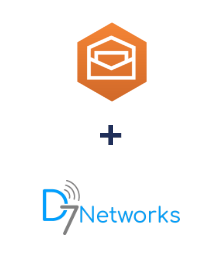 Integração de Amazon Workmail e D7 Networks