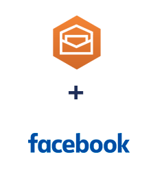 Integração de Amazon Workmail e Facebook