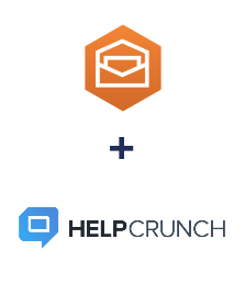 Integração de Amazon Workmail e HelpCrunch