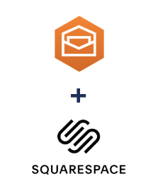 Integração de Amazon Workmail e Squarespace