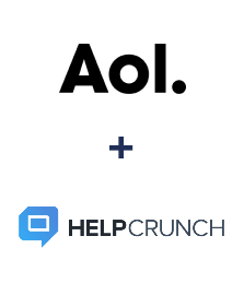 Integração de AOL e HelpCrunch