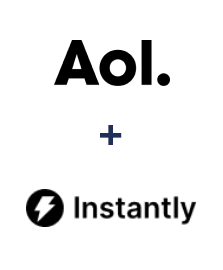 Integração de AOL e Instantly