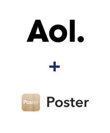 Integração de AOL e Poster