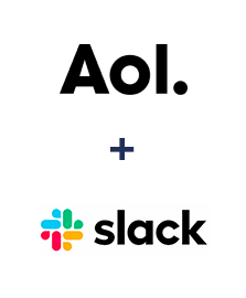 Integração de AOL e Slack
