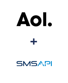 Integração de AOL e SMSAPI