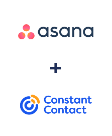 Integração de Asana e Constant Contact