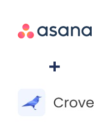 Integração de Asana e Crove