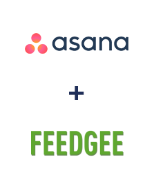 Integração de Asana e Feedgee