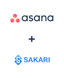 Integração de Asana e Sakari