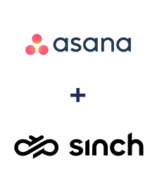 Integração de Asana e Sinch