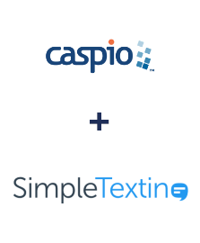 Integração de Caspio Cloud Database e SimpleTexting
