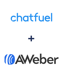 Integração de Chatfuel e AWeber