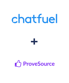 Integração de Chatfuel e ProveSource