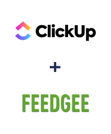 Integração de ClickUp e Feedgee