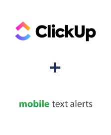 Integração de ClickUp e Mobile Text Alerts