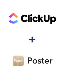 Integração de ClickUp e Poster