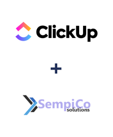 Integração de ClickUp e Sempico Solutions