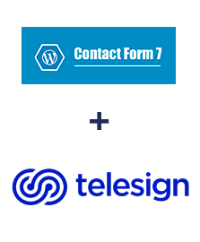 Integração de Contact Form 7 e Telesign