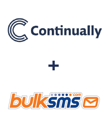 Integração de Continually e BulkSMS