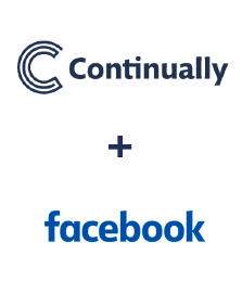 Integração de Continually e Facebook