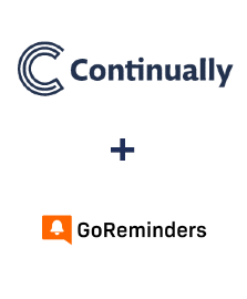 Integração de Continually e GoReminders